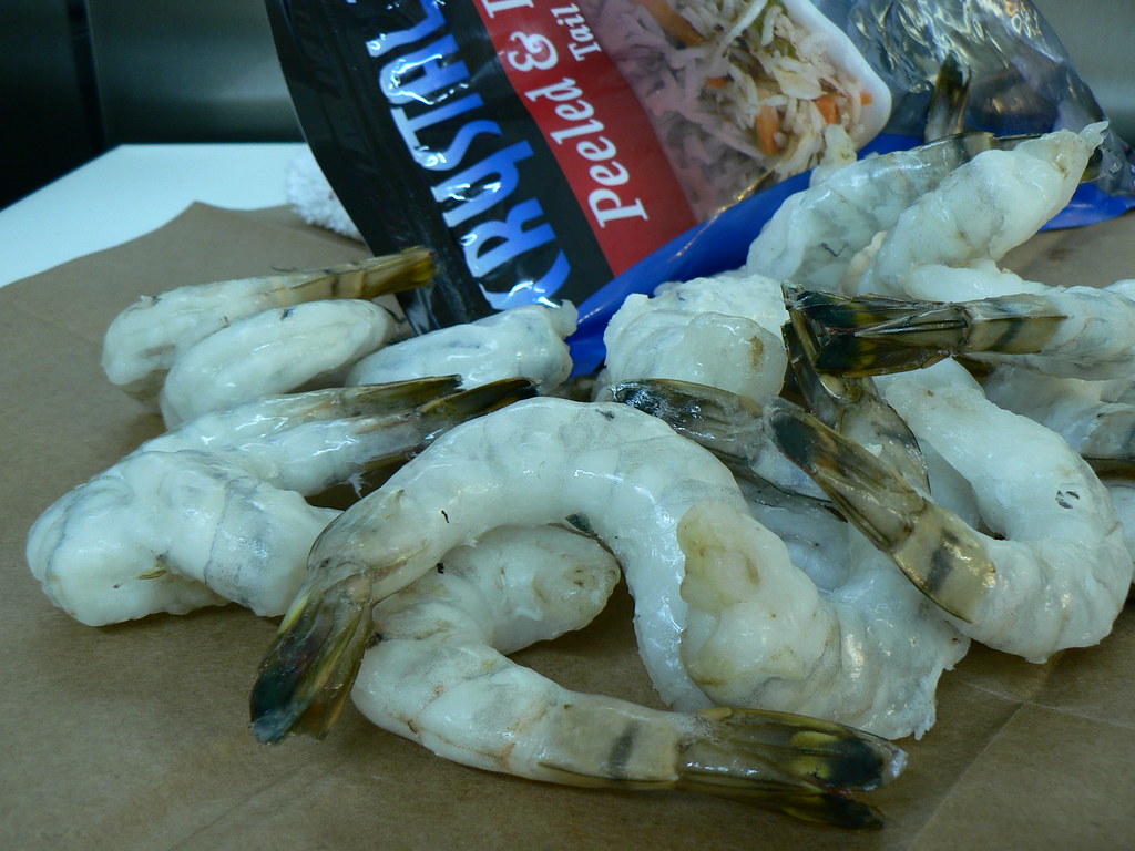 Frozen shrimp
